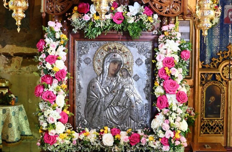Nașterea Maicii Domnului la biserica din localitatea Letca Nouă.