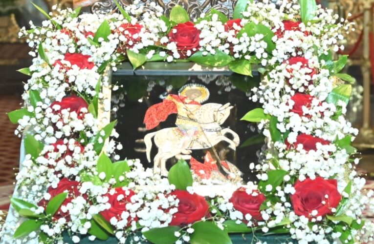 Sfântul Mare Mucenic Gheorghe sărbătorit la vechea Catedrala Episcopală din Giurgiu